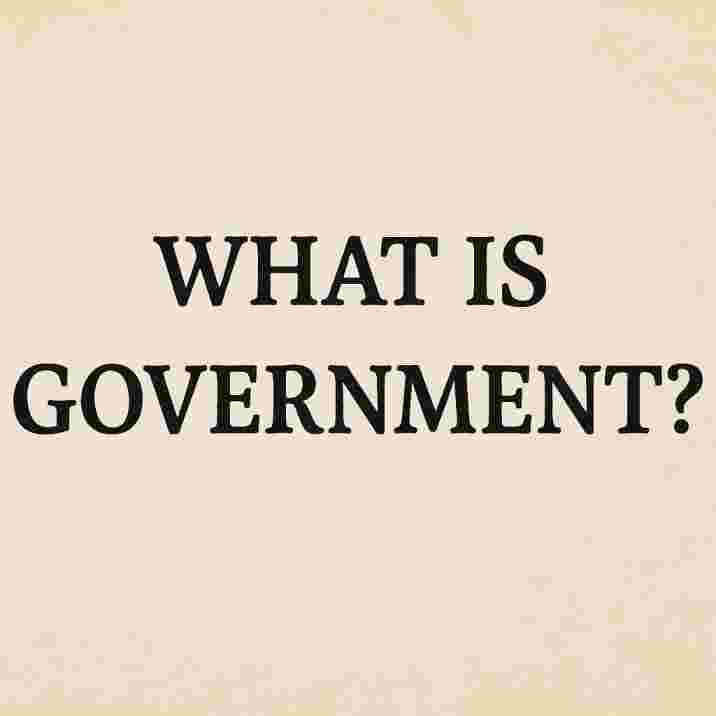 सरकार क्या है? NCERT कक्षा 6 राजनीति विज्ञान अध्याय 3 नोट्स
