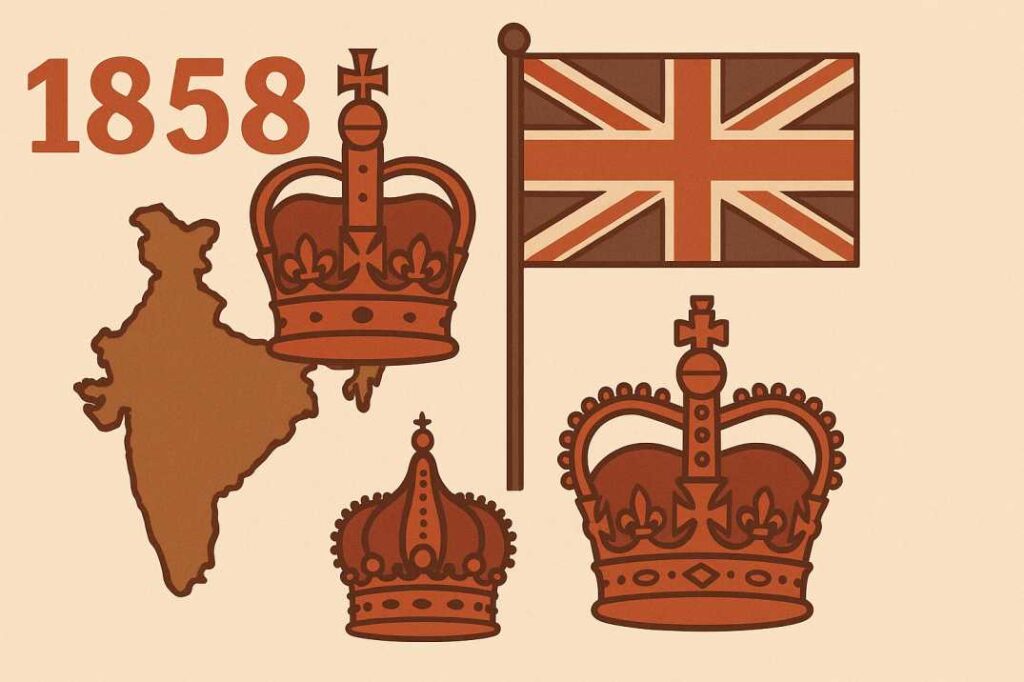 1858 का भारत सरकार अधिनियम, ताज के शासन की शुरुआत