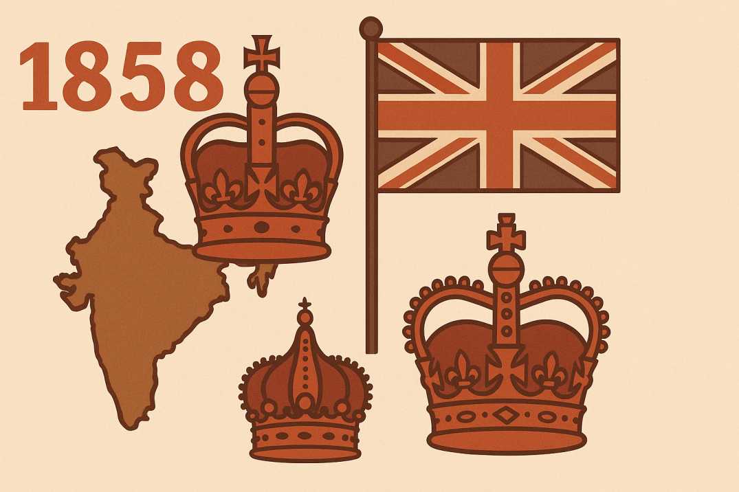 1858 का भारत सरकार अधिनियम, ताज के शासन की शुरुआत