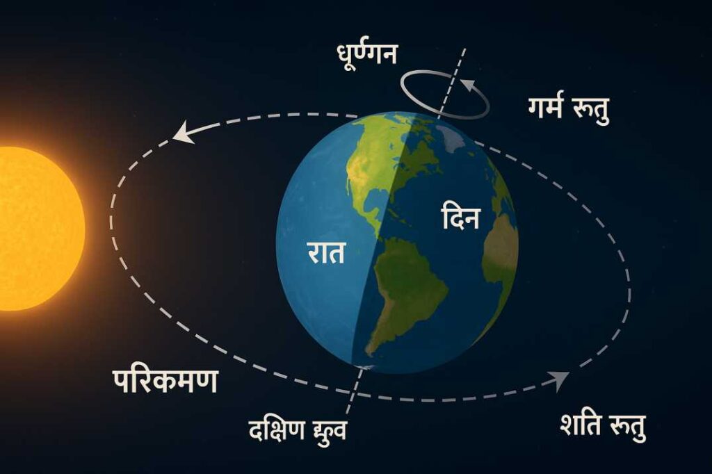 NCERT Class 6 भूगोल अध्याय 3 नोट्स हिंदी में 