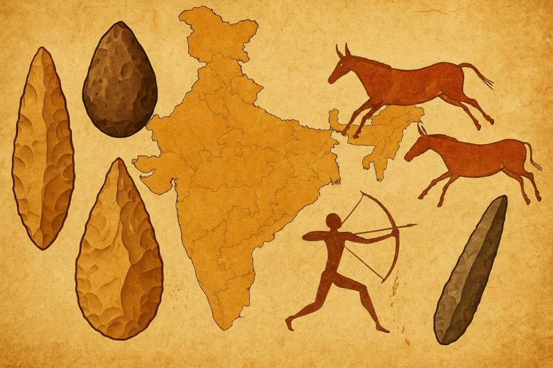 R.S. Sharma – भारत का प्राचीन इतिहास के अनुसार उच्च पुरापाषाण काल