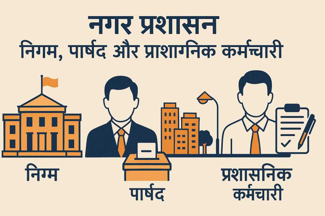 NCERT Class 6 अध्याय 7 नगर प्रशासन- निगम, पार्षद और प्रशासन (UPSC नोट्स)