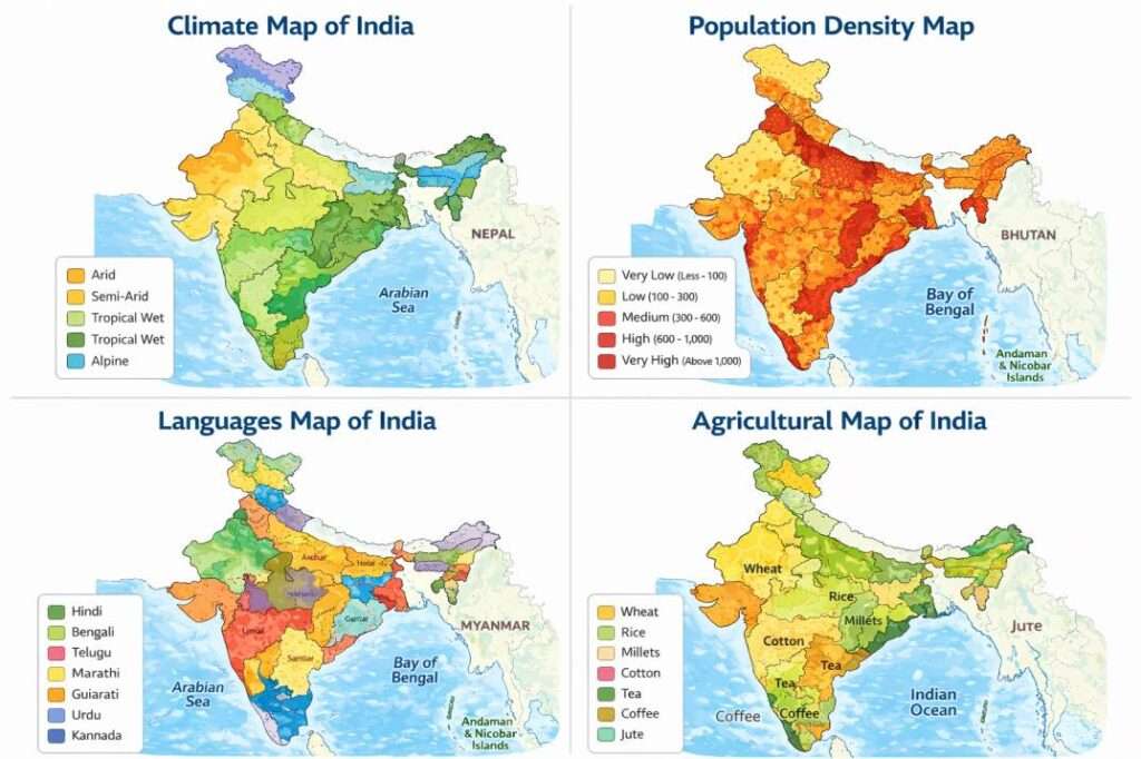 NCERT कक्षा 6 भूगोल अध्याय 4 - मानचित्र