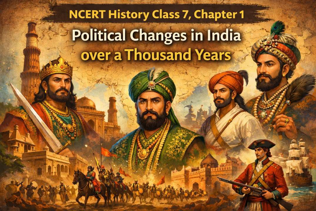 एक हजार वर्षों के दौरान हुए परिवर्तन का पता लगाना