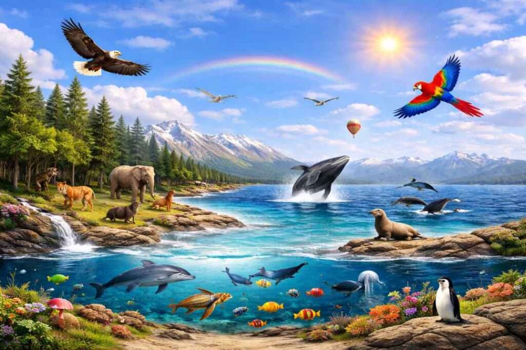 पृथ्वी के प्रमुख परिमंडल