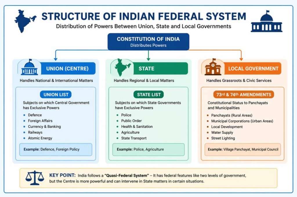 संघीय व्यवस्था