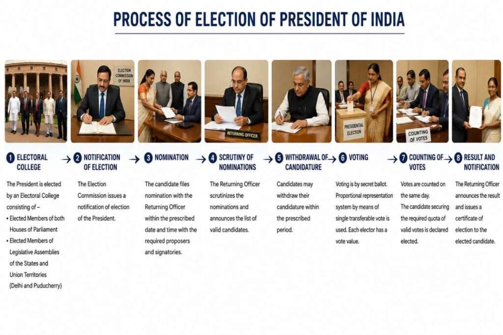 Process of Election of President of India