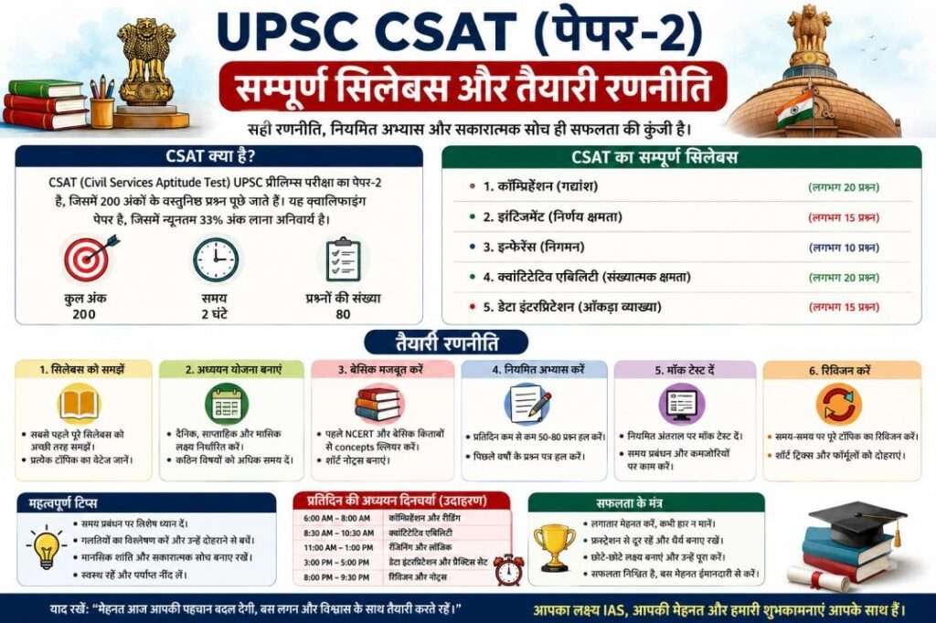 csat complete syllabus
