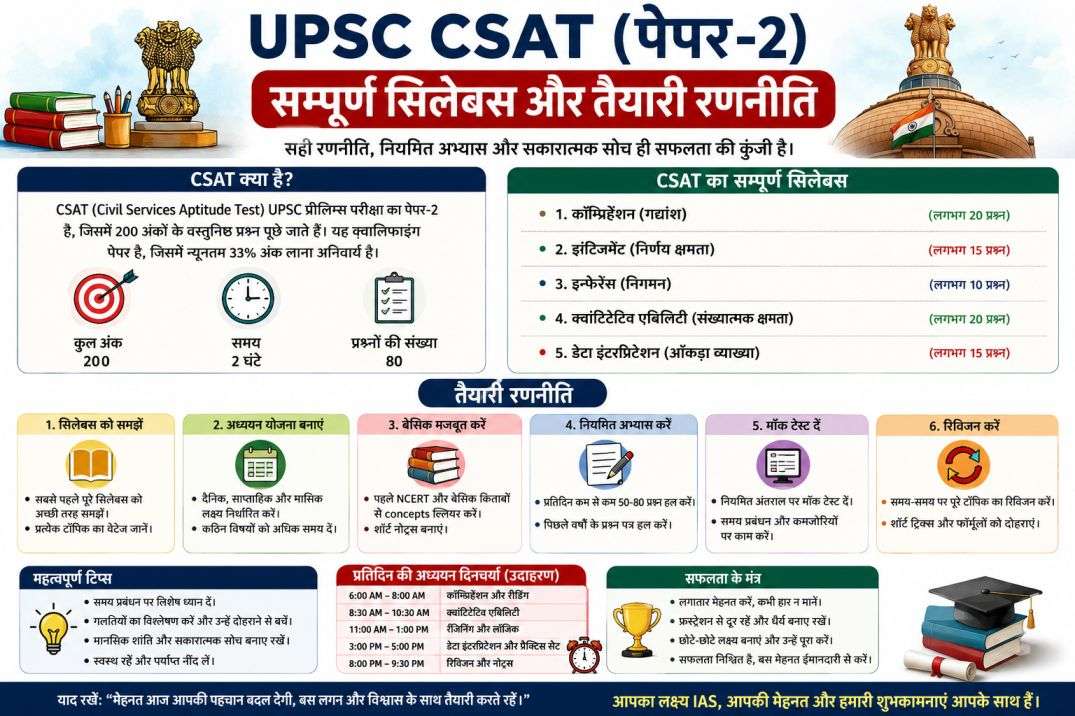 csat complete syllabus